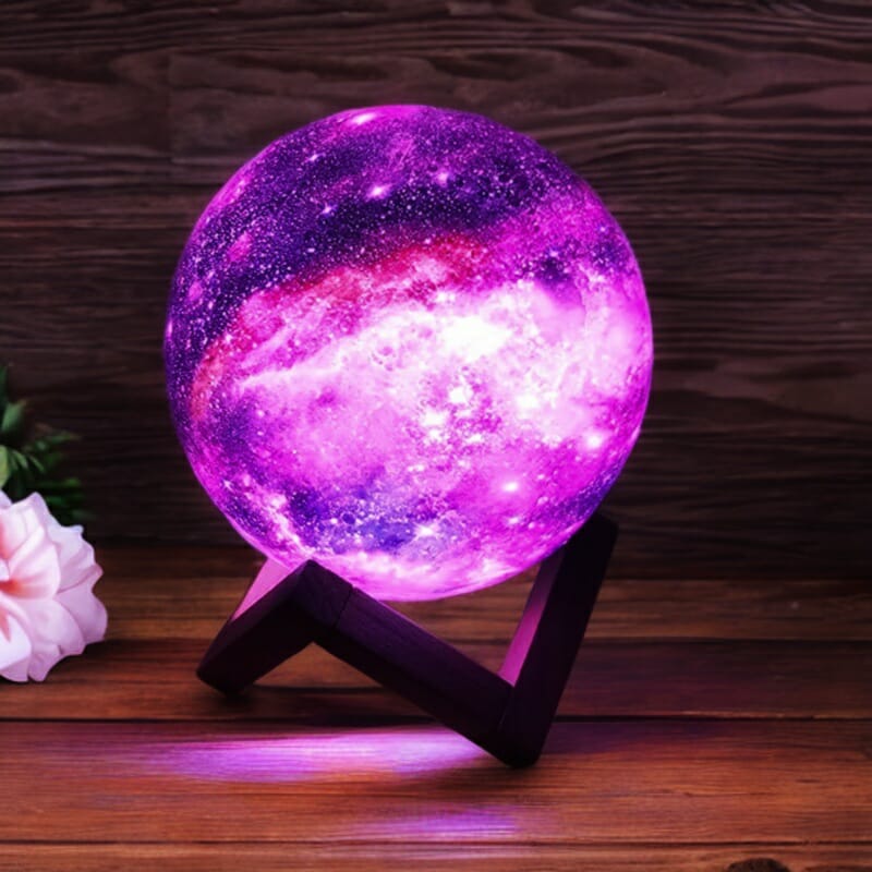 Lampe 3D Lune Galaxy – Éclairage Ambiance & Décoration