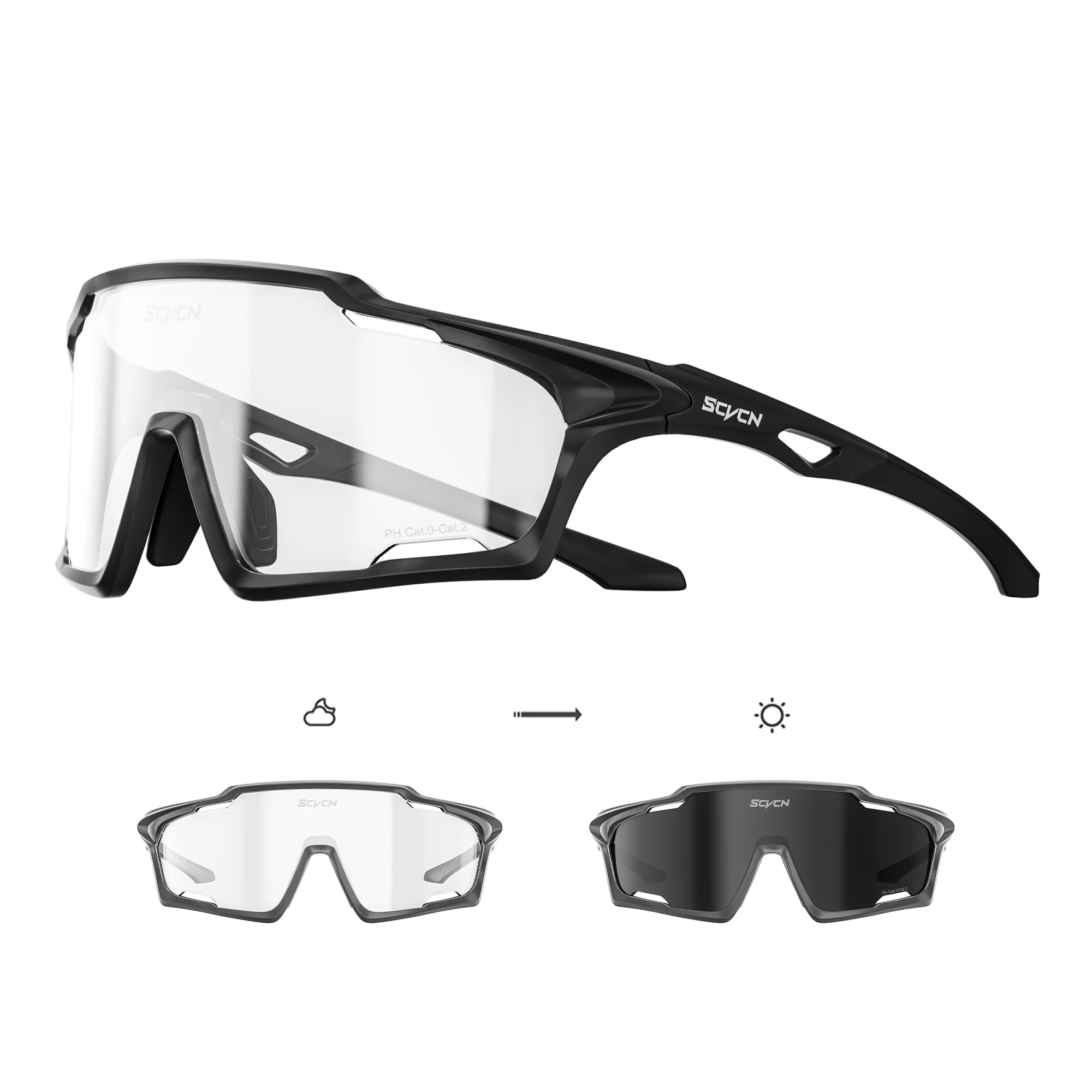Lunettes de Sport Photochromiques APEX UV400
