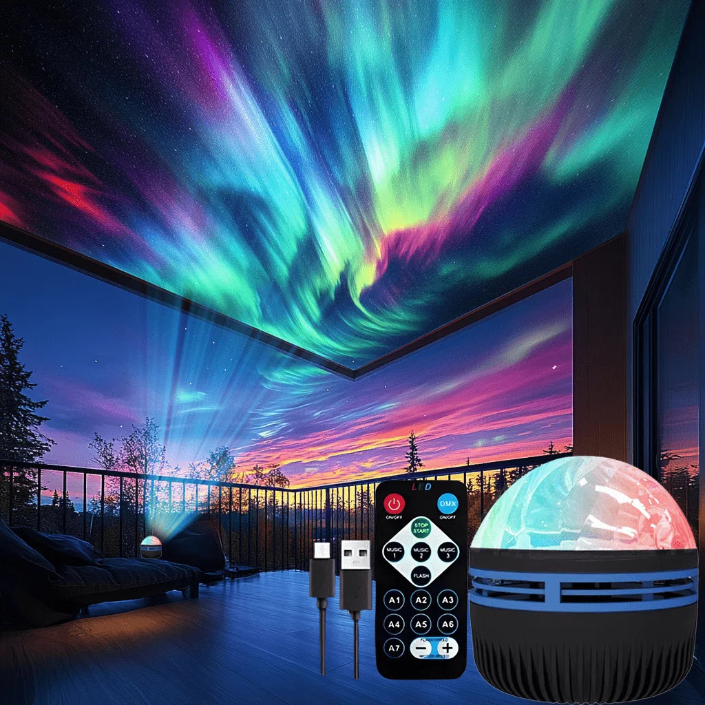Aurora Galaxy Projector Light LED