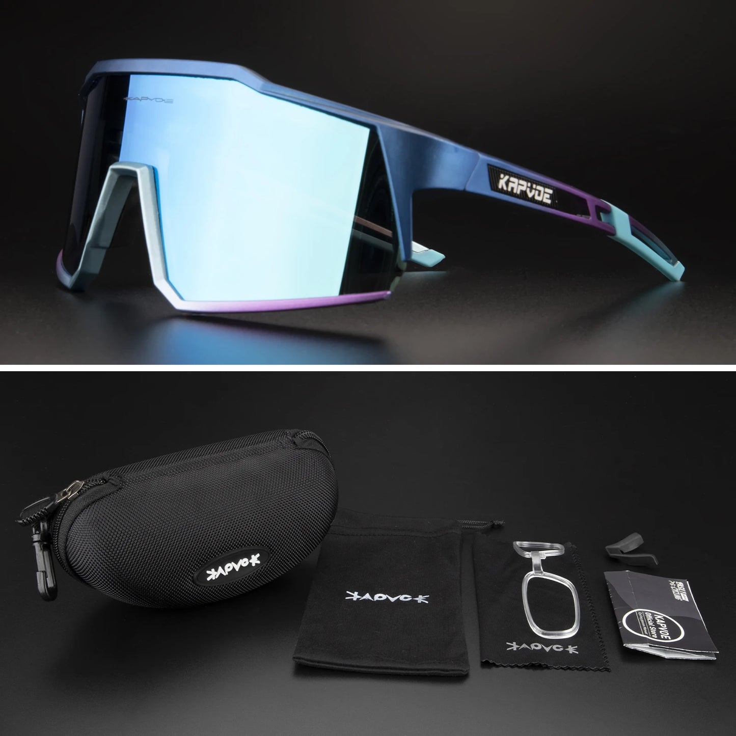 Lunettes de sport haute performance UV400 Trail