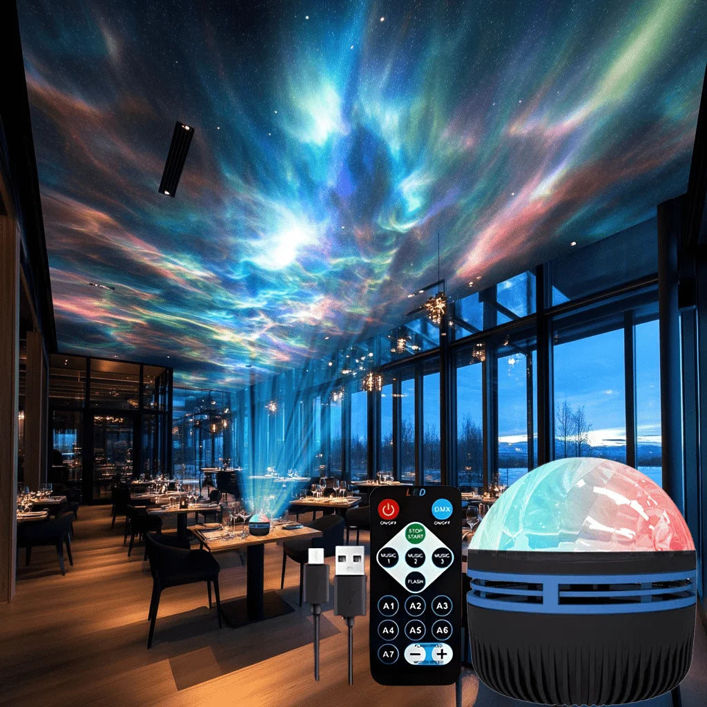 Aurora Galaxy Projector Light LED