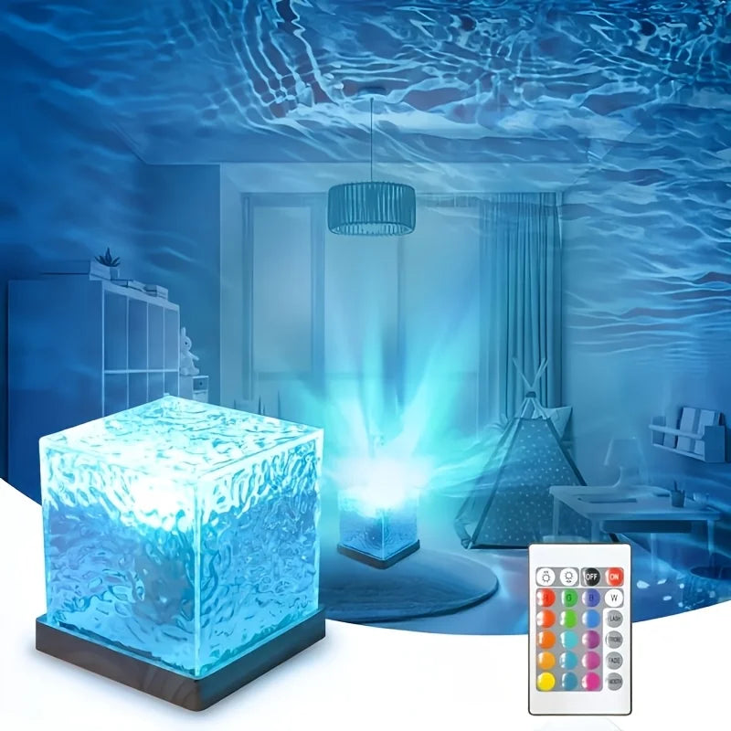 Ocean Wave Aurora Projector