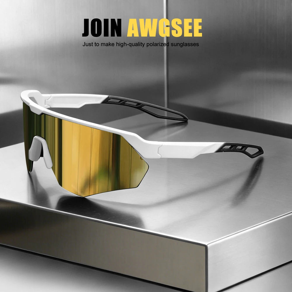 Lunettes de Sport Demi-Monture WIND  Polarisées UV400