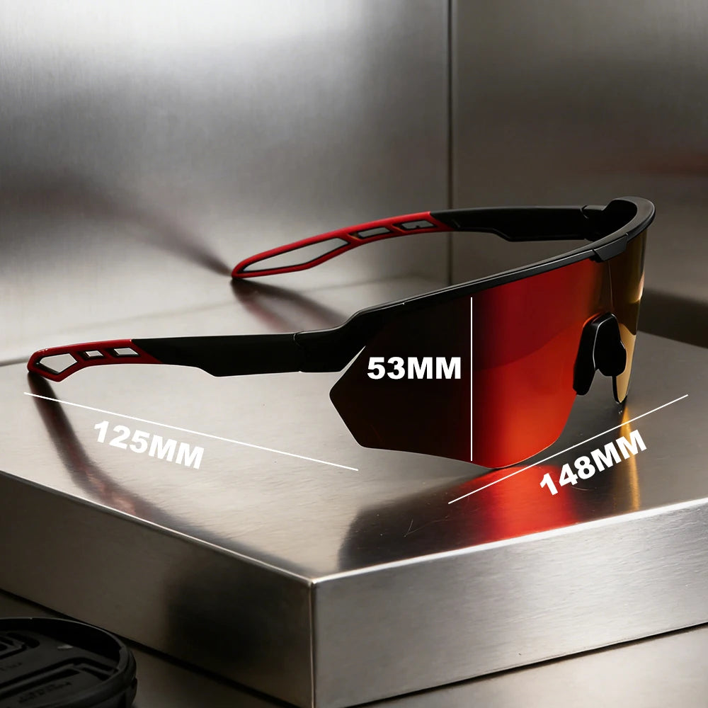 Lunettes de Sport Demi-Monture WIND  Polarisées UV400