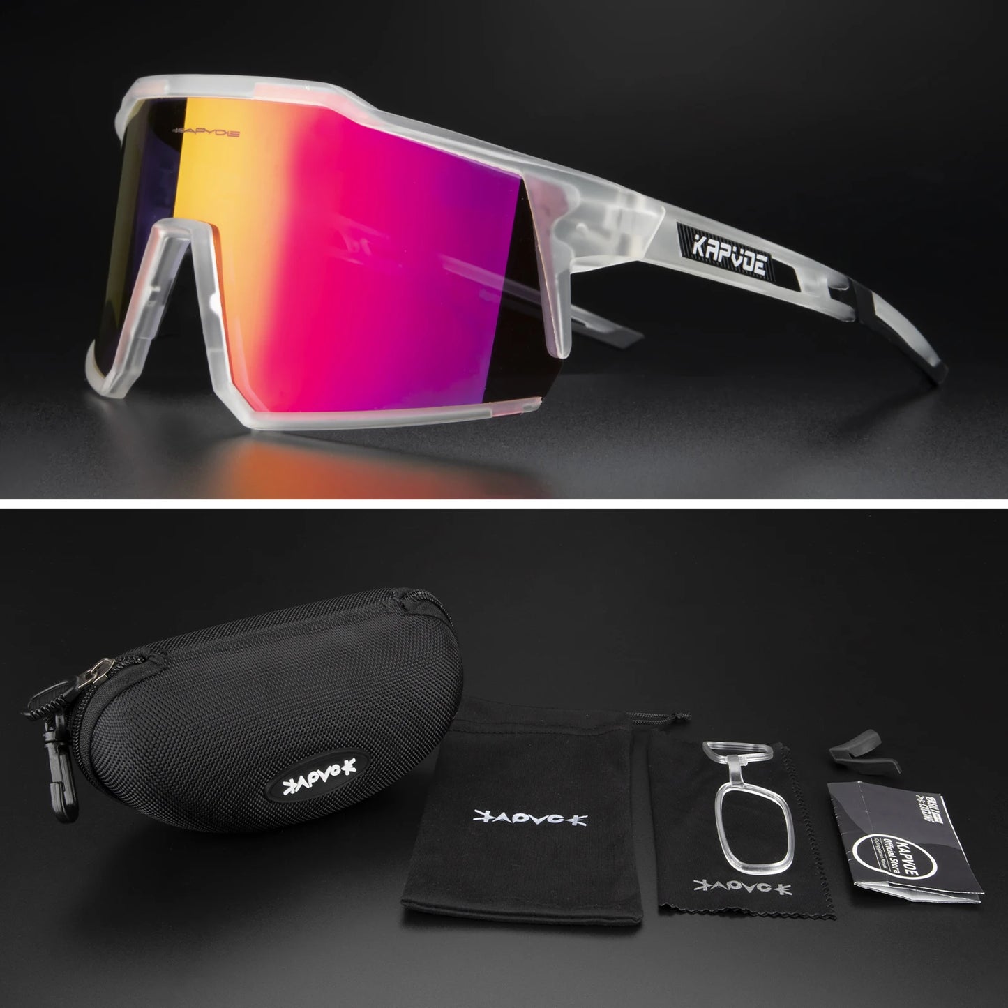 Lunettes de sport haute performance UV400 Trail