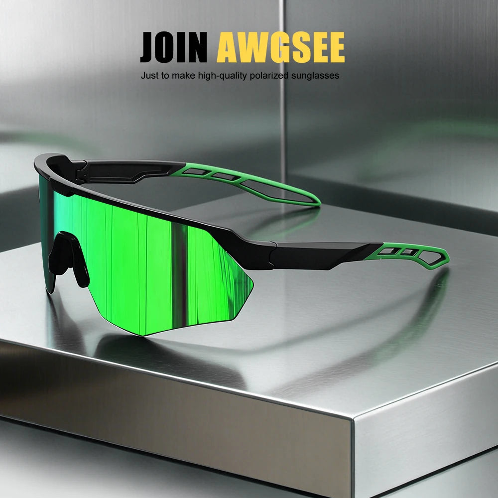 Lunettes de Sport Demi-Monture WIND  Polarisées UV400