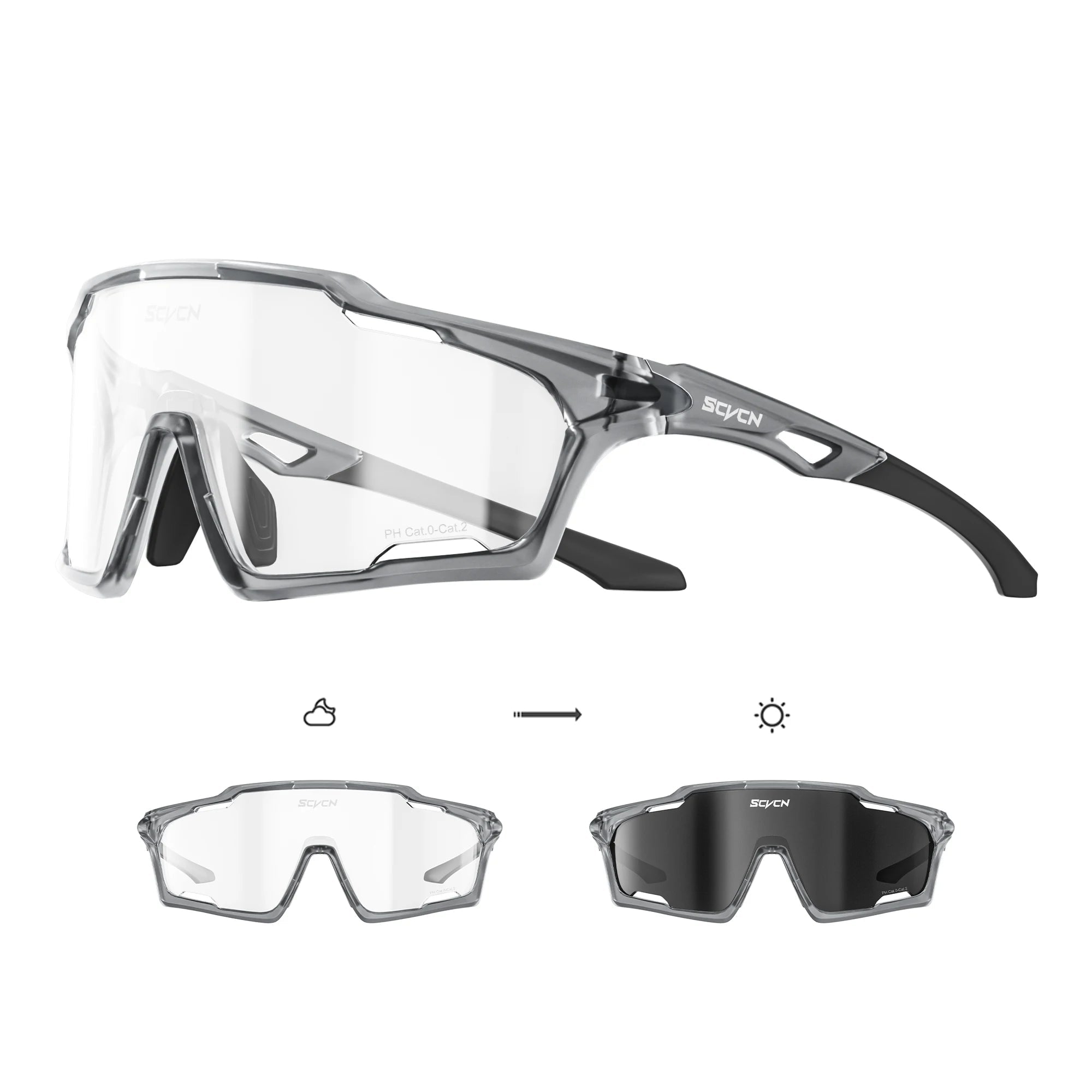 Lunettes de Sport Photochromiques APEX UV400