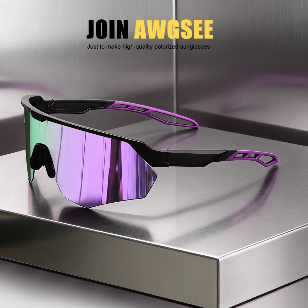 Lunettes de Sport Demi-Monture WIND  Polarisées UV400