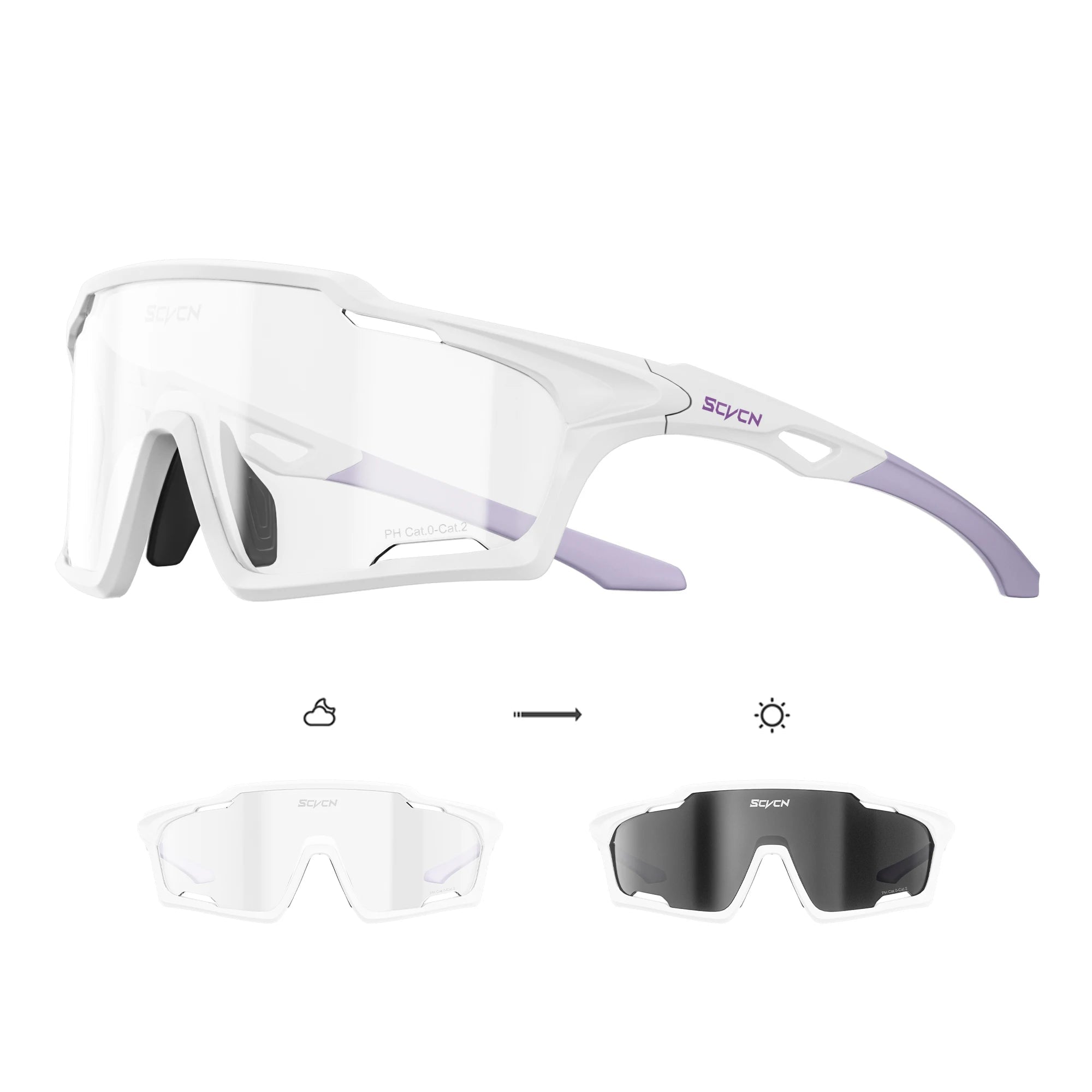 Lunettes de Sport Photochromiques APEX UV400