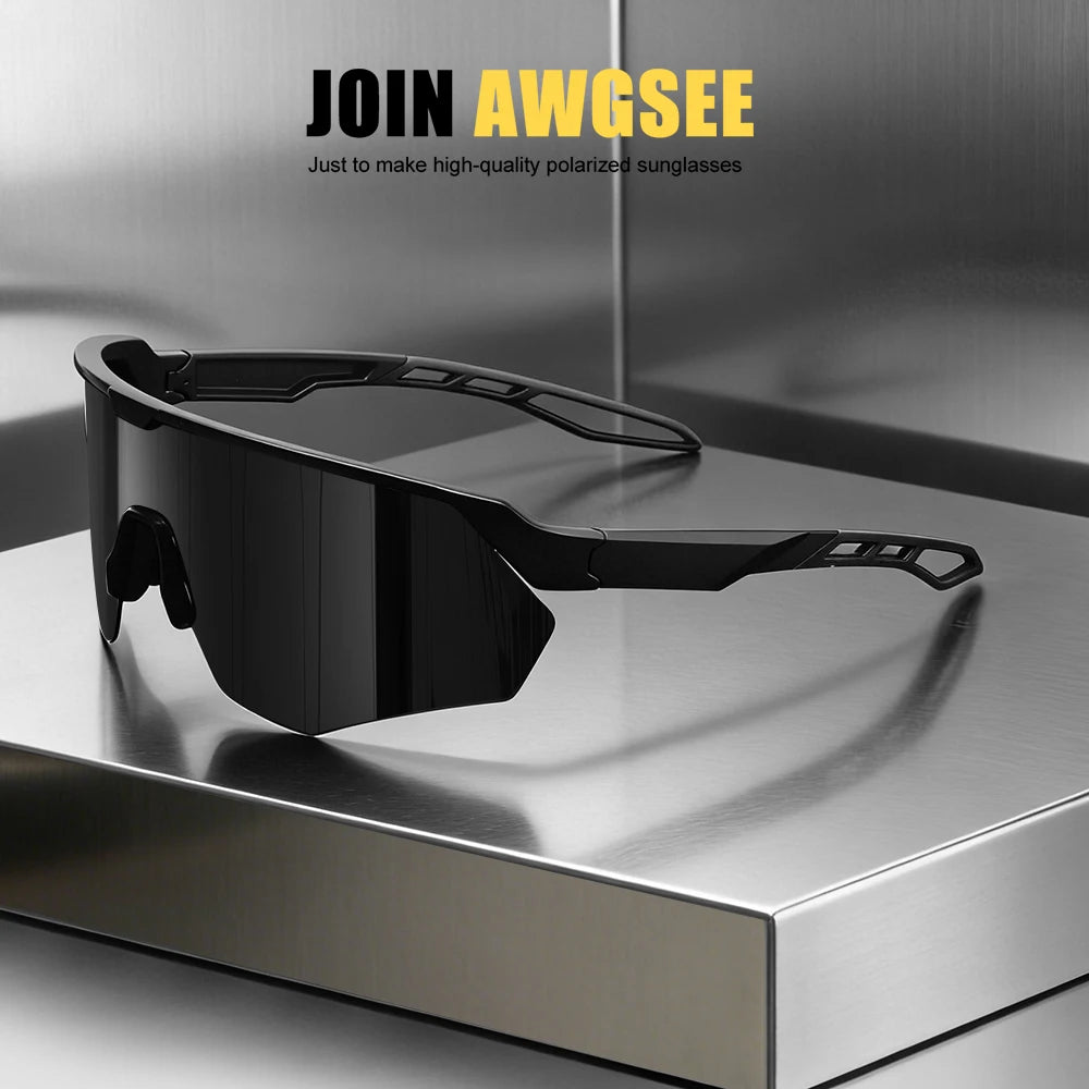 Lunettes de Sport Demi-Monture WIND  Polarisées UV400