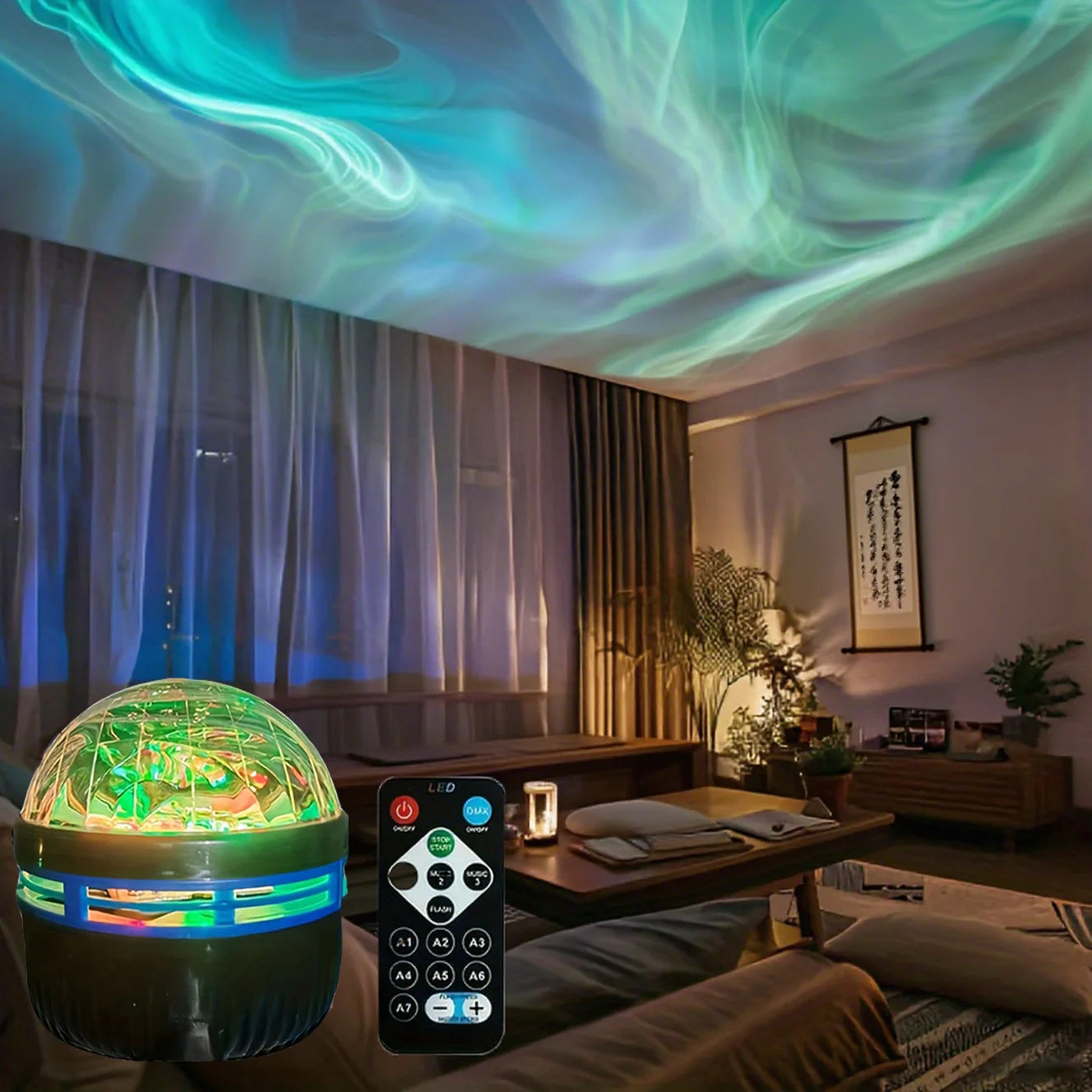 Aurora Galaxy Projector Light LED