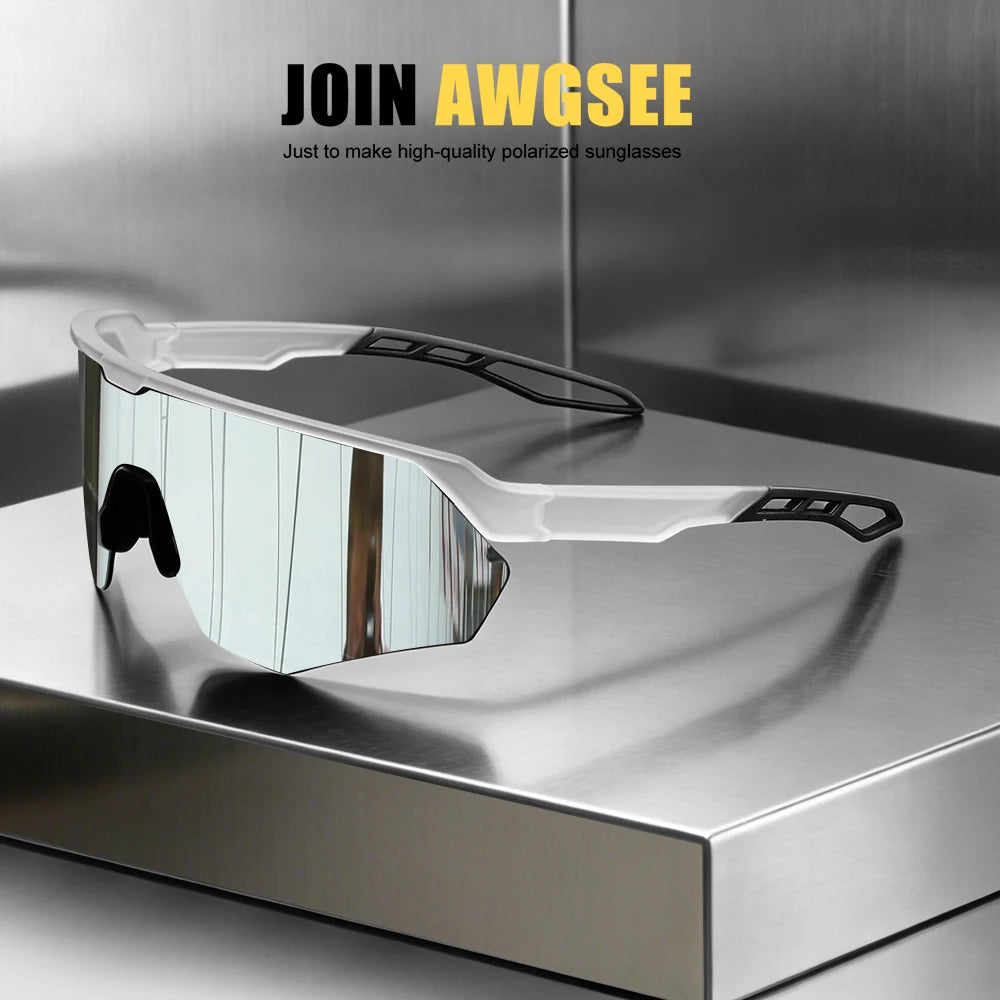 Lunettes de Sport Demi-Monture WIND  Polarisées UV400