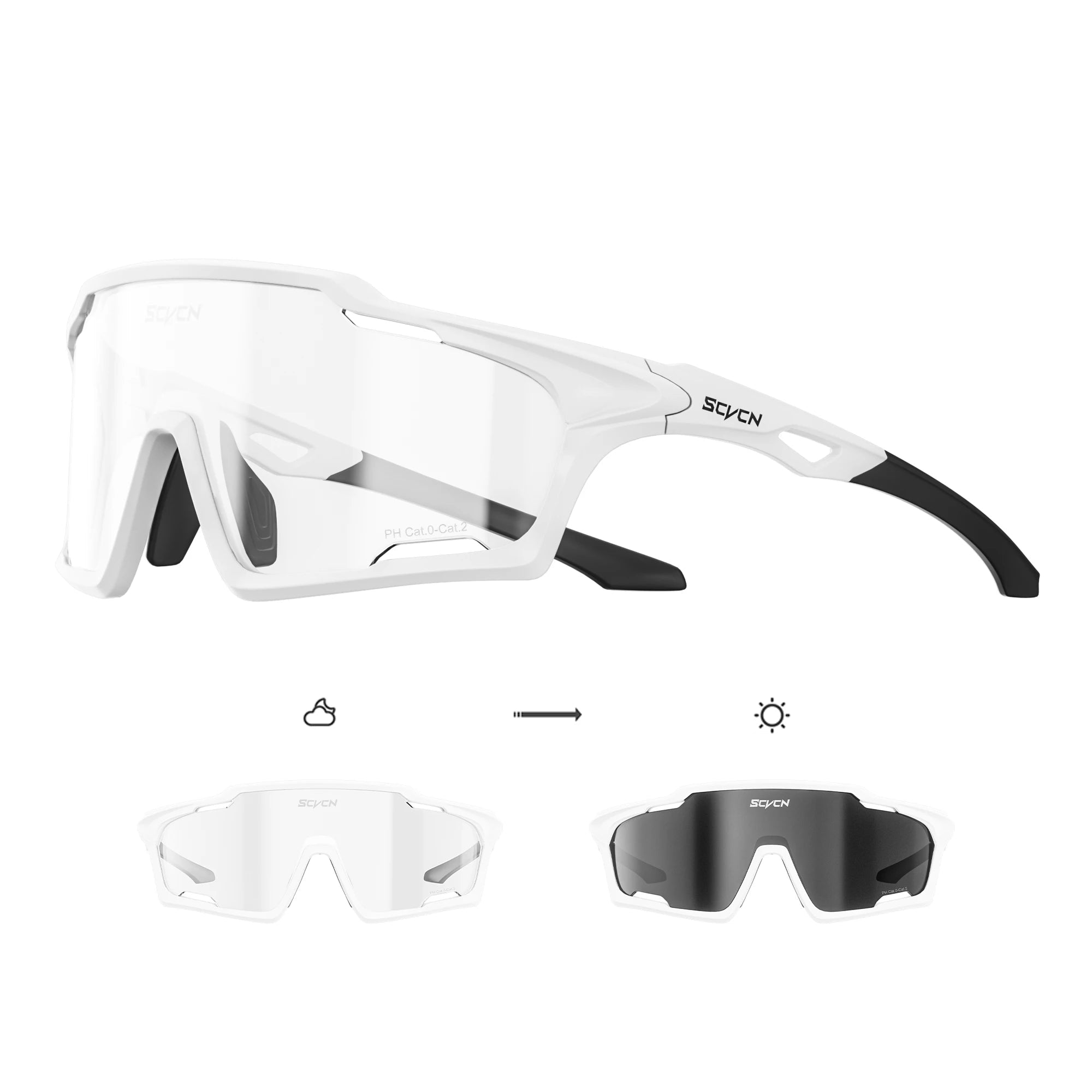 Lunettes de Sport Photochromiques APEX UV400