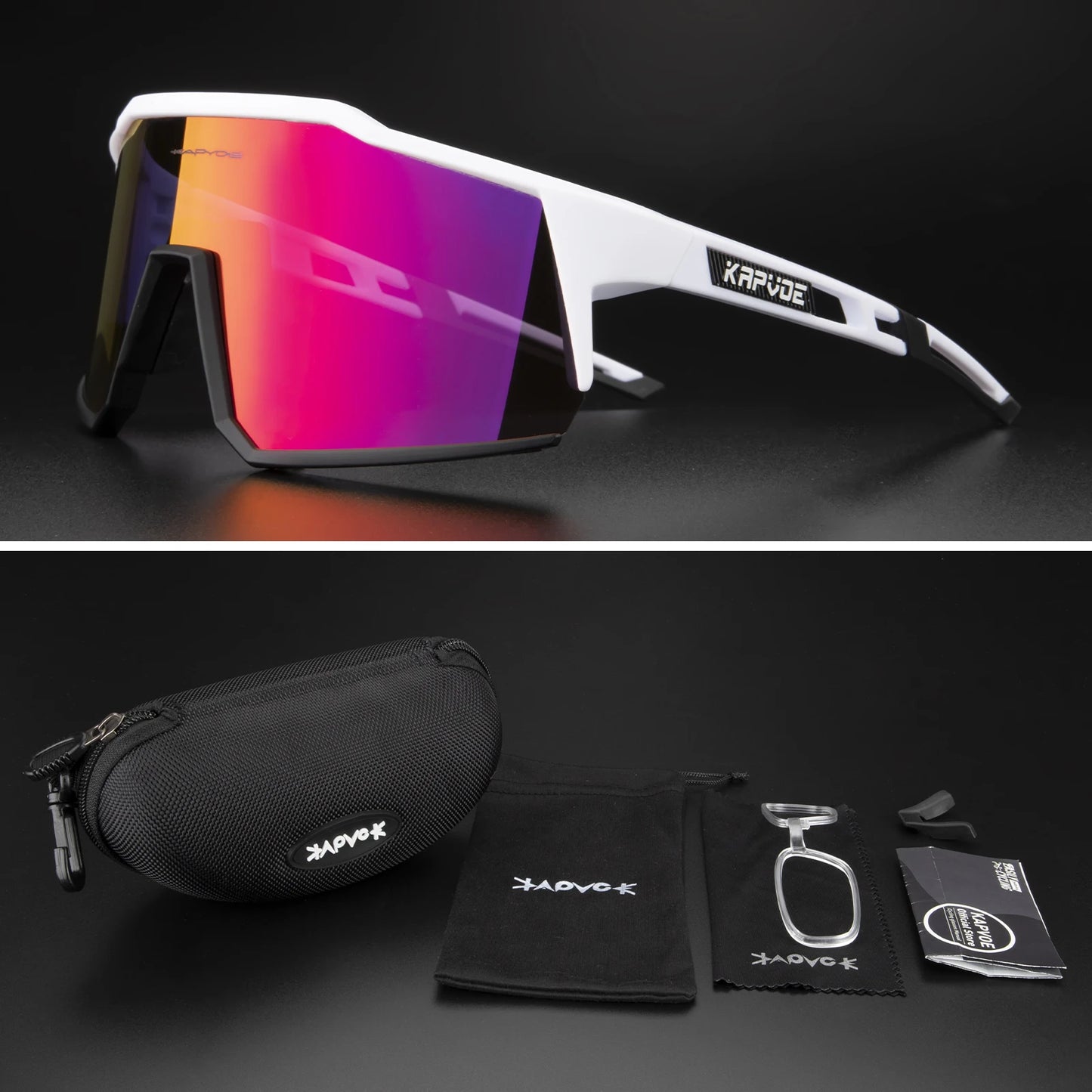Lunettes de sport haute performance UV400 Trail