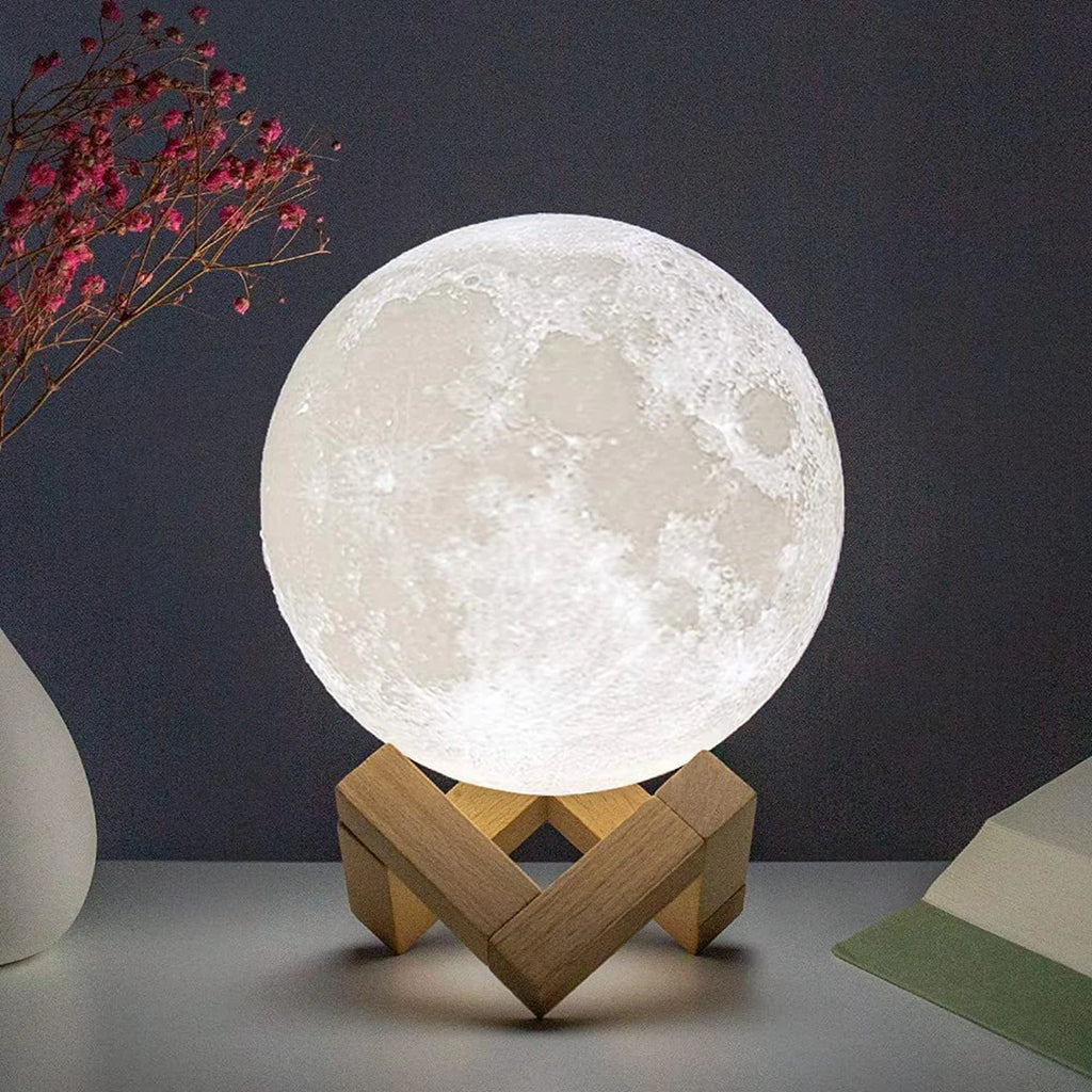 Lampe Lune 8 cm LED – Éclairage d’Ambiance Enfant & Décoration Chambre